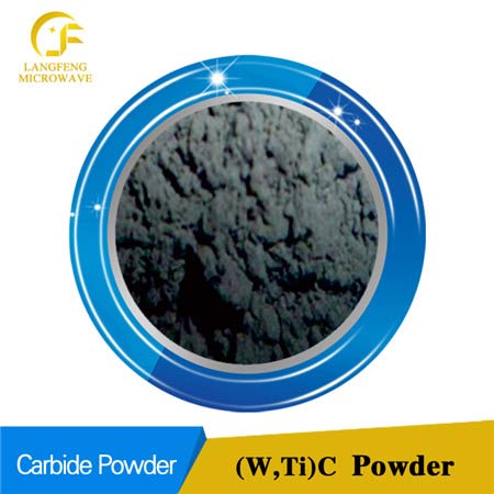 (W, Ti) C tungstentitanium multiple carbide solid solution powder